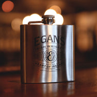 Egan's Stainless Steel Hip Flasks